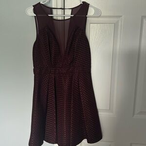 BCBG generation Maroon Dress Size 6